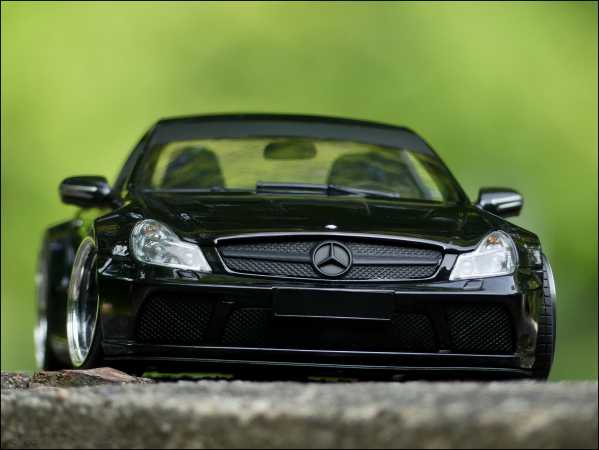 1:18 MERCEDES-BENZ SL65 AMG V12 - BBS LM - BLACK SERIES BREITBAU